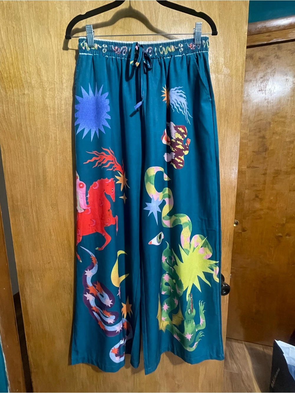 Women's boho eclectic pants